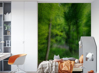 Ethereal forest mural wallpaper
