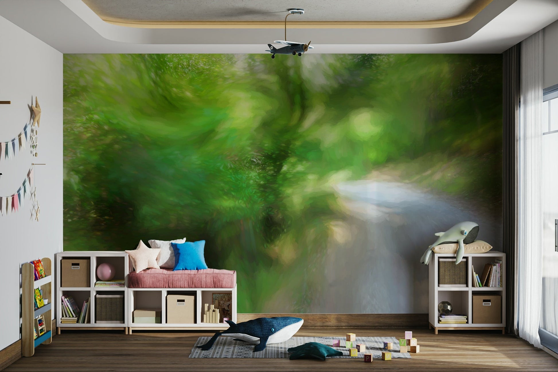 The lighting is bright and even across the entire image.

