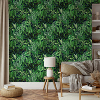 A dining area with a unique and lively design

