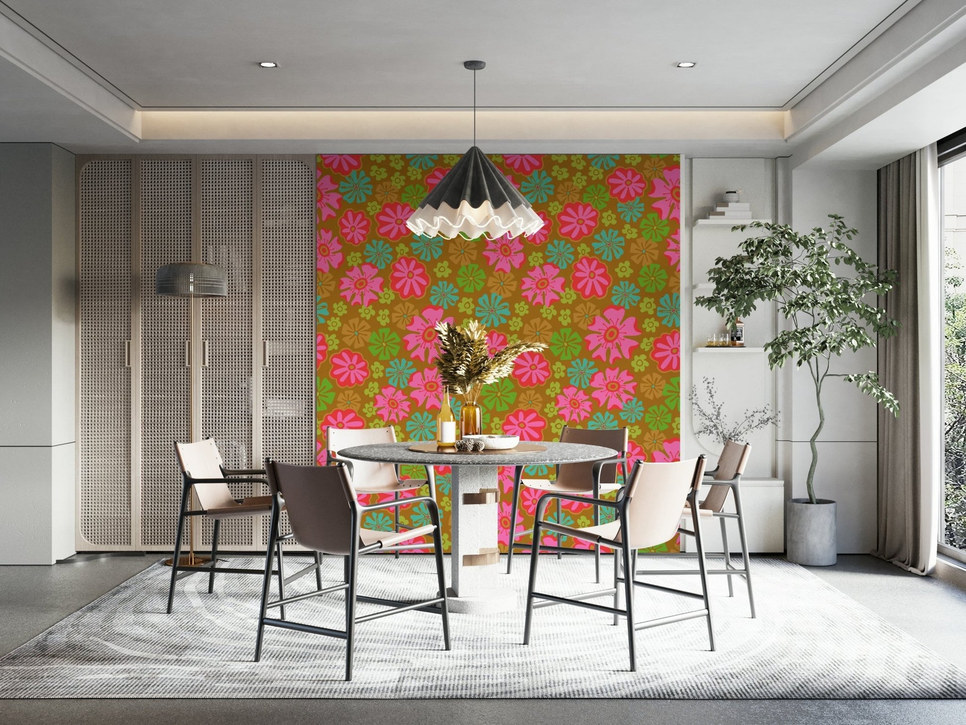 The style is artistic and natural.

