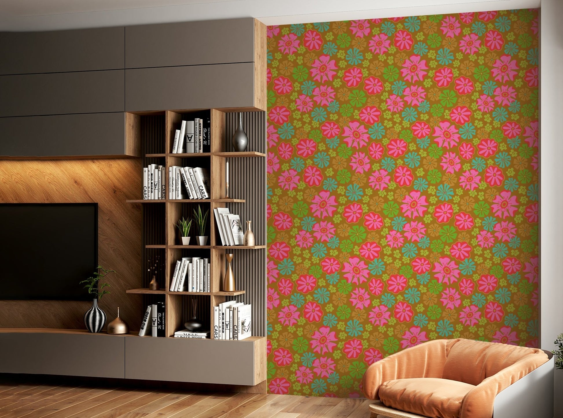 The design gives a feeling of quiet, natural beauty.

