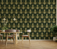 An artistic luxury escape mural for home decor.


