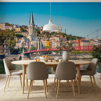 Lyon Landmarks Wall Mural