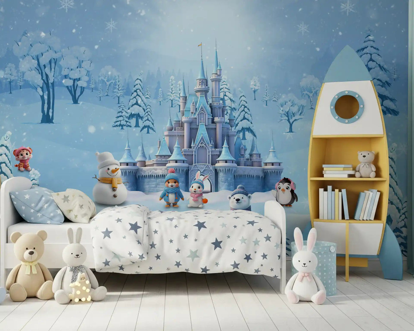Magical Winter Wonderland Wall Mural