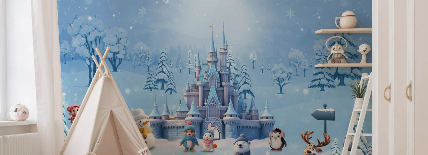 Magical Winter Wonderland Wall Mural