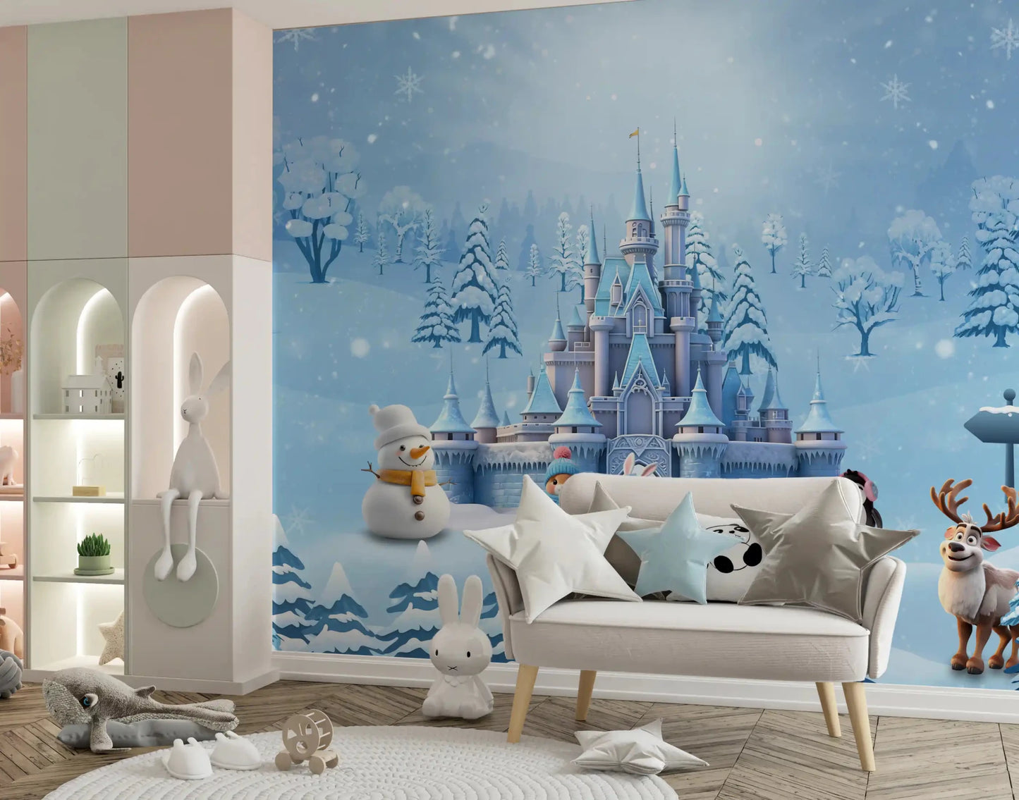 Magical Winter Wonderland Wall Mural