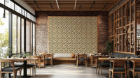 Serene magnolia mural for spa-style bedroom settings

