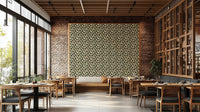 Dark floral magnolia wallpaper for modern bedrooms

