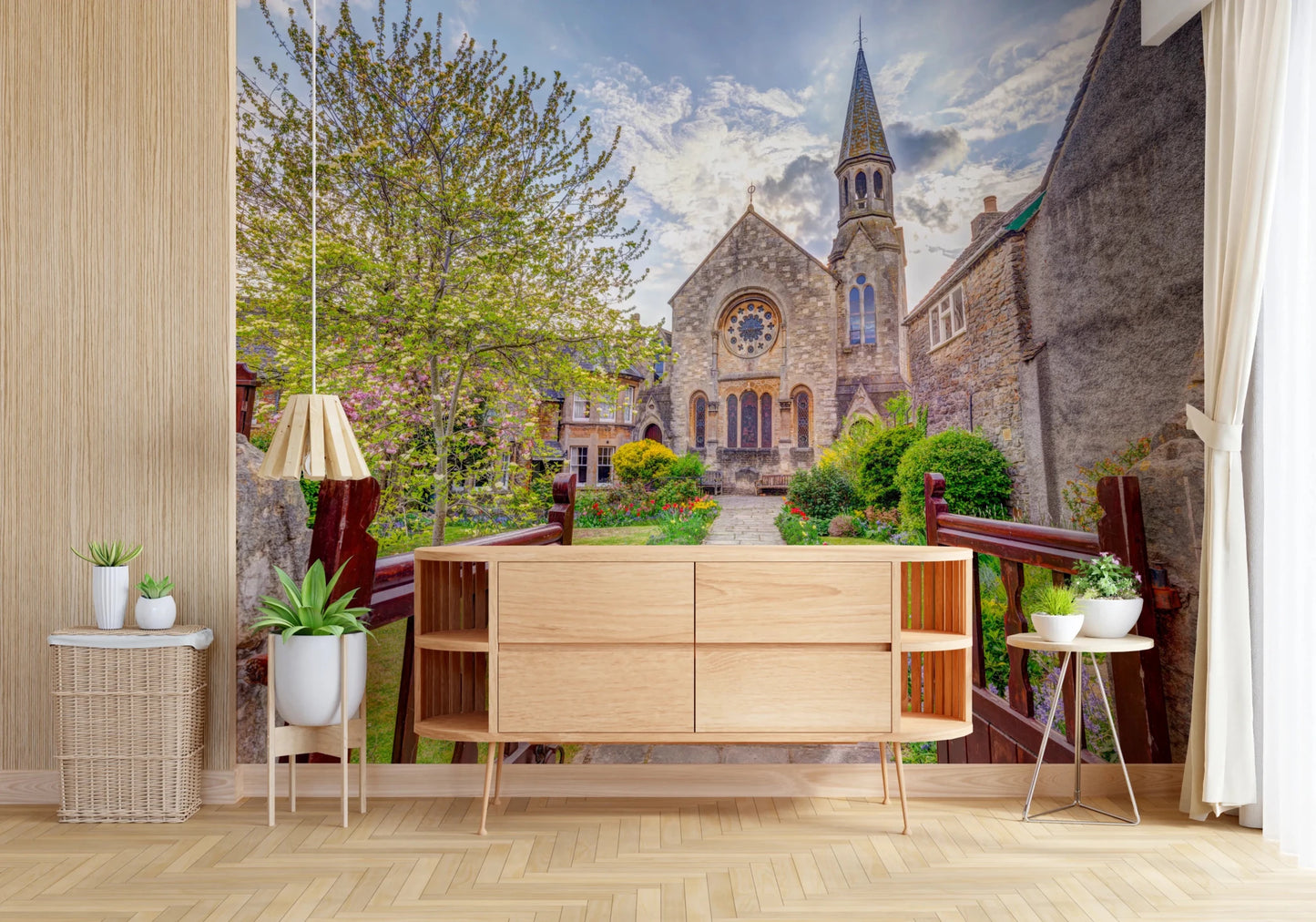 Malmesbury Church Wall Mural