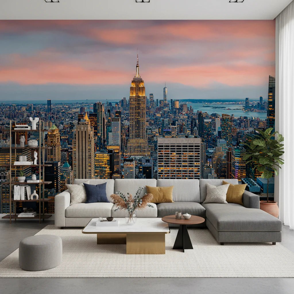 Manhattan Dawn Wall Mural