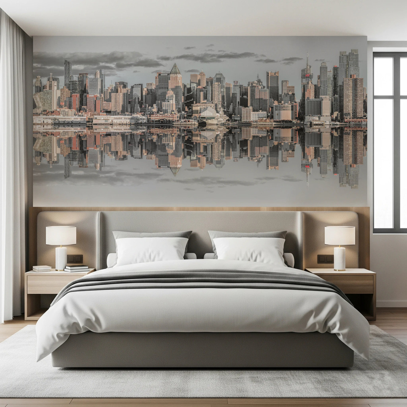 Manhattan Skyline Panorama Wall Mural