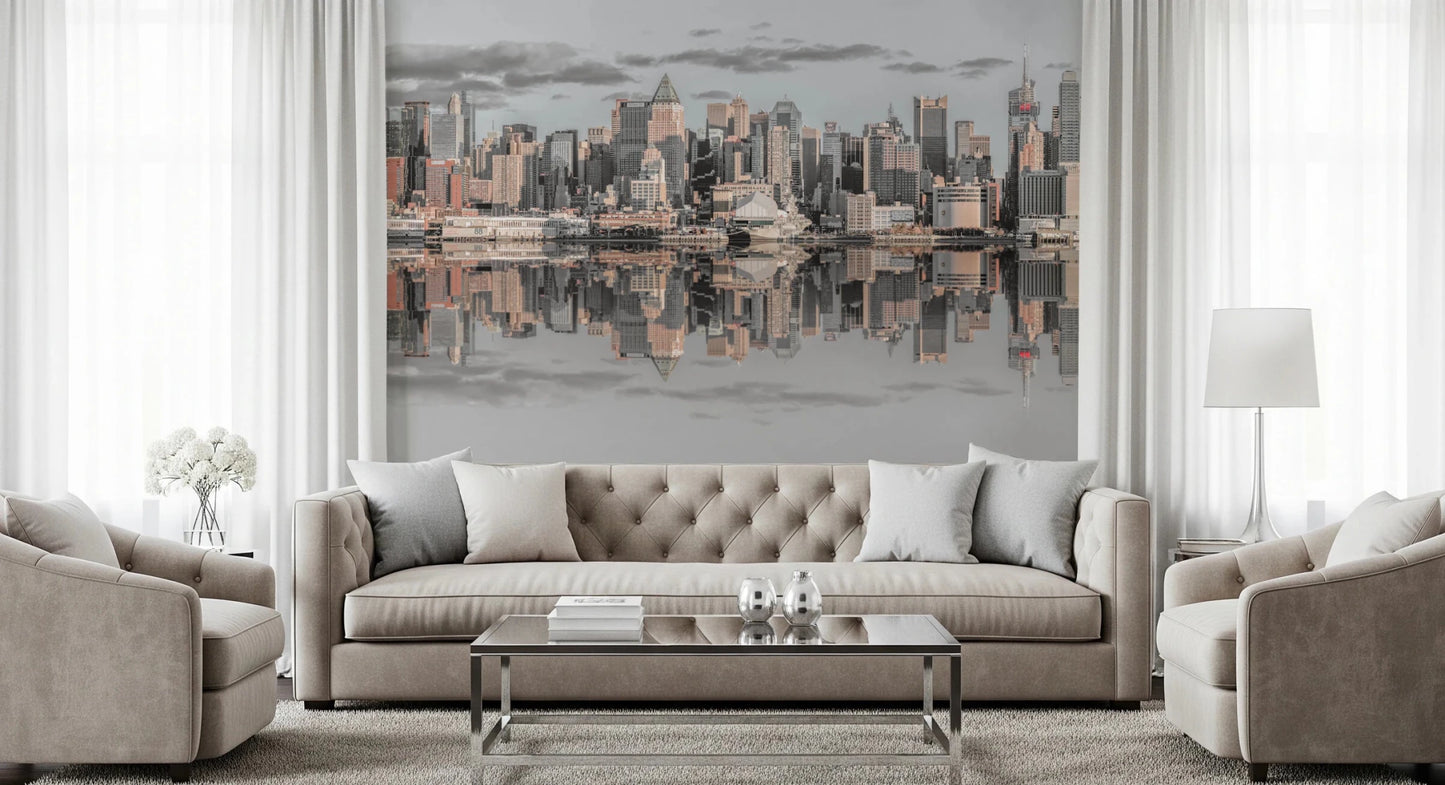 Manhattan Skyline Panorama Wall Mural