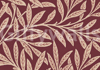 A high-quality serene leaf wall mural for walls.

