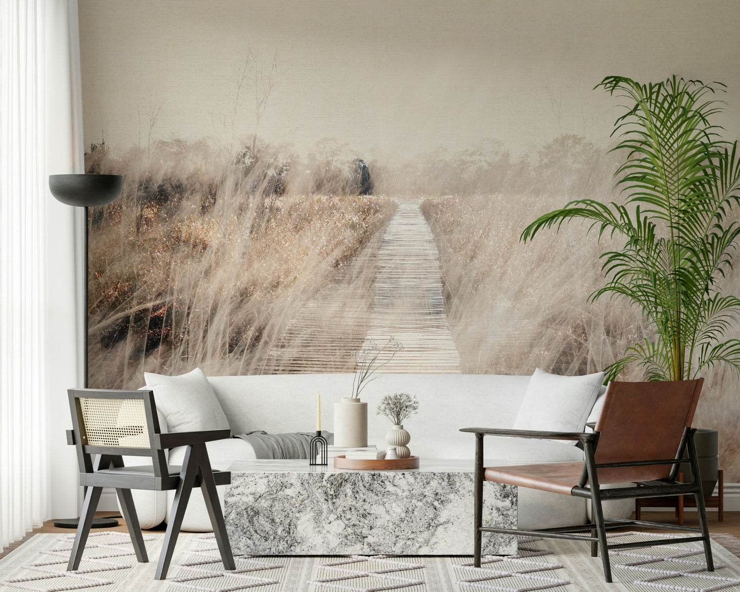 Whispers of the Marsh Path Wall Mural -2679770
