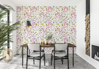 Lovely Meadow Whispers design, airy meadow scenery on a decorative wall mural.