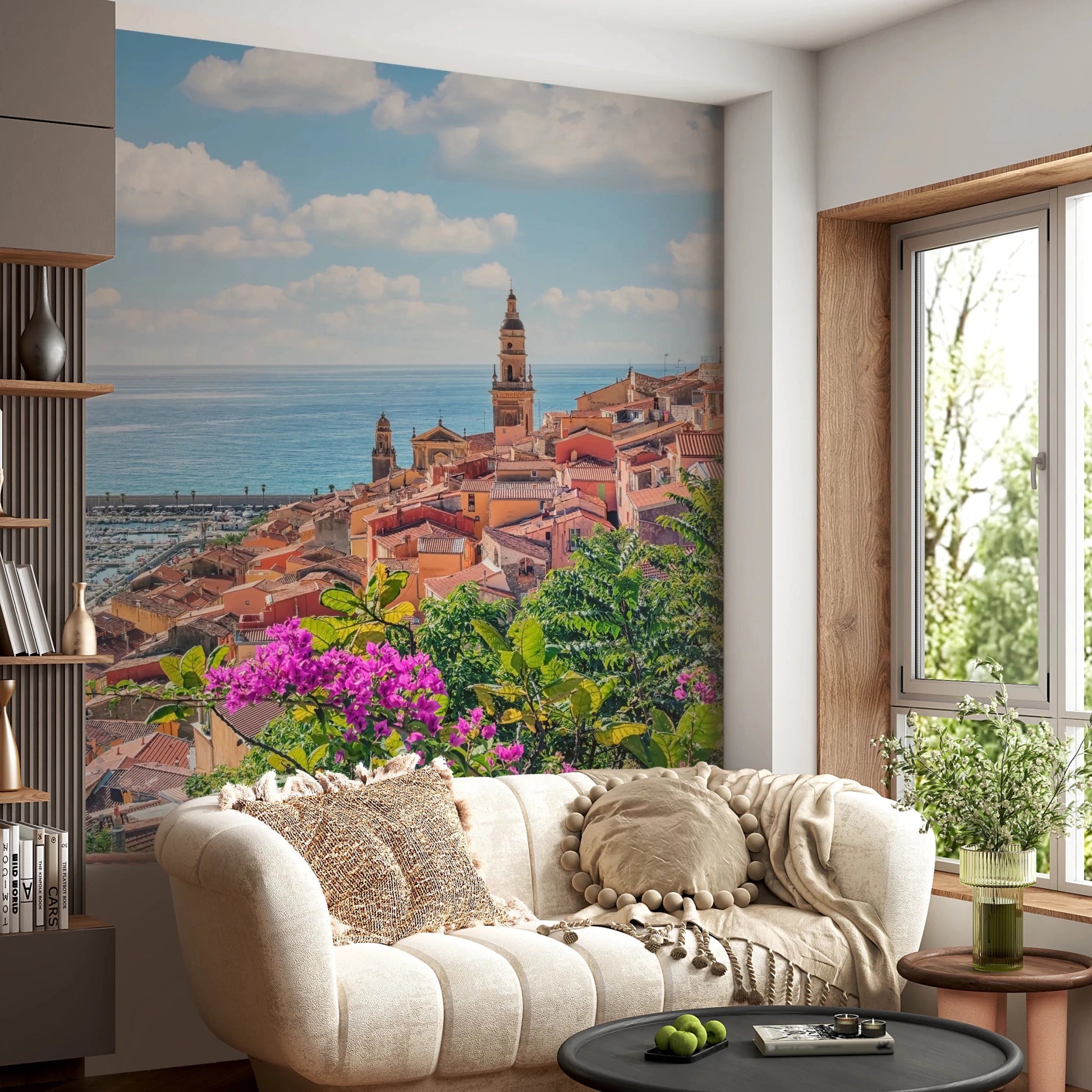 Mediterranean Vista Wall Mural