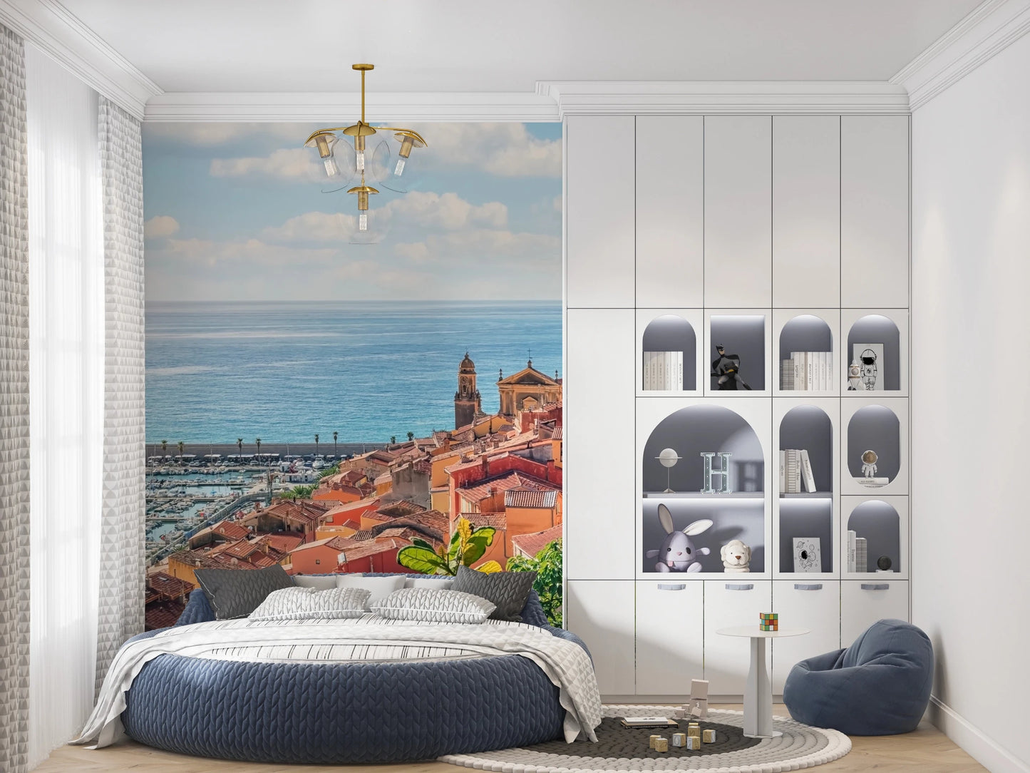 Mediterranean Vista Wall Mural