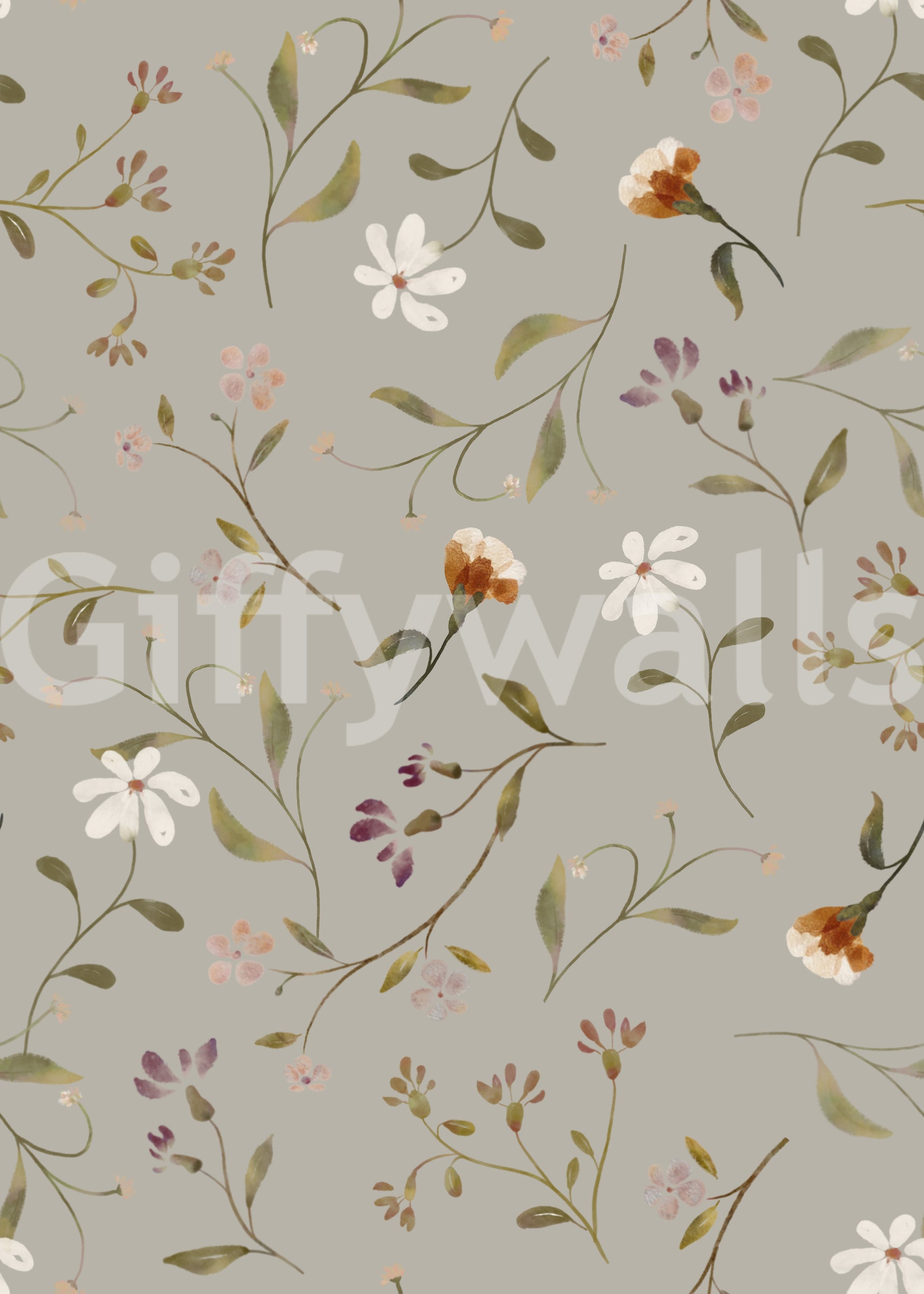 Whimsical floral wallpaper for dreamy spaces

