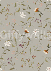 Whimsical floral wallpaper for dreamy spaces

