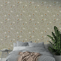 Light and airy wallpaper inspired by soft memories

