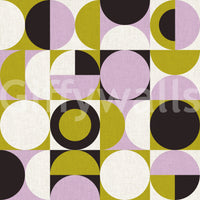 Modern wallpaper with elegant, soft curves and minimalist design.

