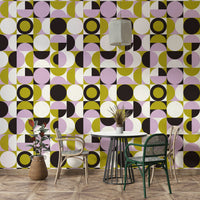 Meraviglia 01 Wallpaper with soft, flowing patterns and subtle tones.

