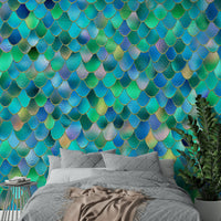 A whimsical, magical, and artistic wall covering.

