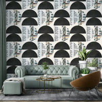 Close‑up of uplifting words and layered textures wallpaper

