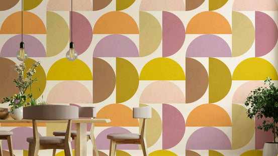 Mescolanza 20 mural wallpaper with abstract textures

