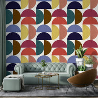 Abstract design for artistic living and workspaces

