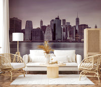 Metro Dusk Horizon Wall Mural