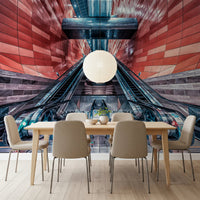 Metropolis Ascent Wall Mural