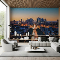 Metropolis Dusk Wall Mural
