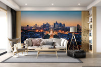 Metropolis Dusk Wall Mural