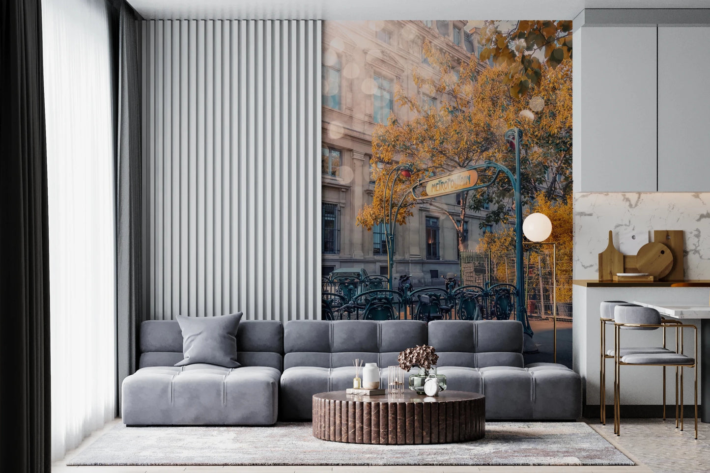 Metropolitain Dreamscape Wall Mural