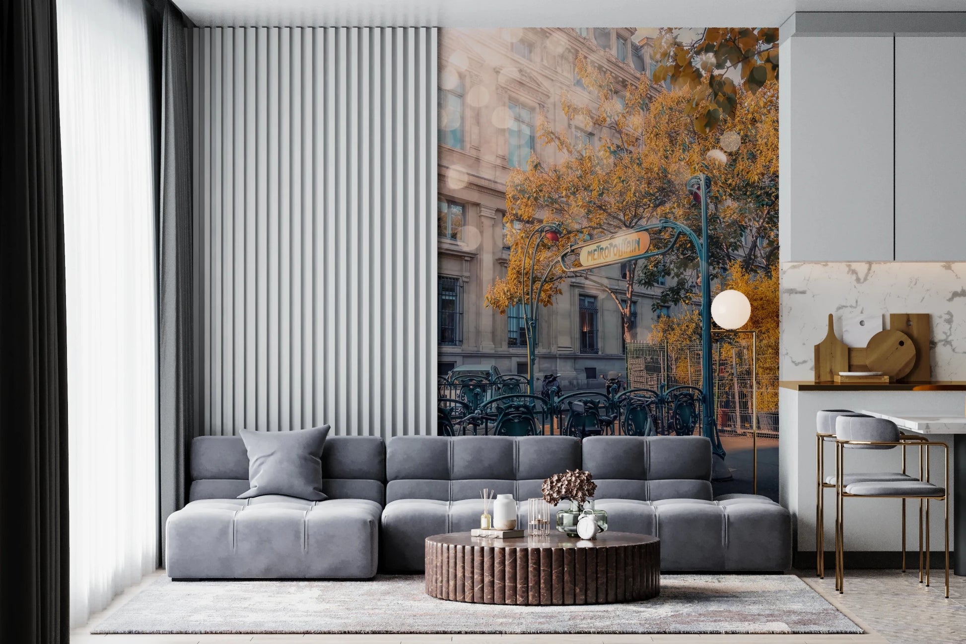 Metropolitain Dreamscape Wall Mural