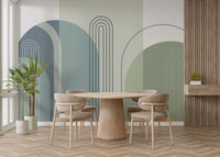 The image shows an artistic impression of gentle, abstract shapes.

