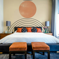 Mid - Century Modern Minimalism Wall Mural