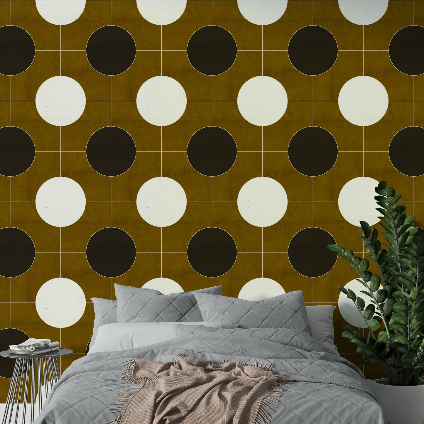 Mid-Century Modern Minimalism Wallpaper⁠