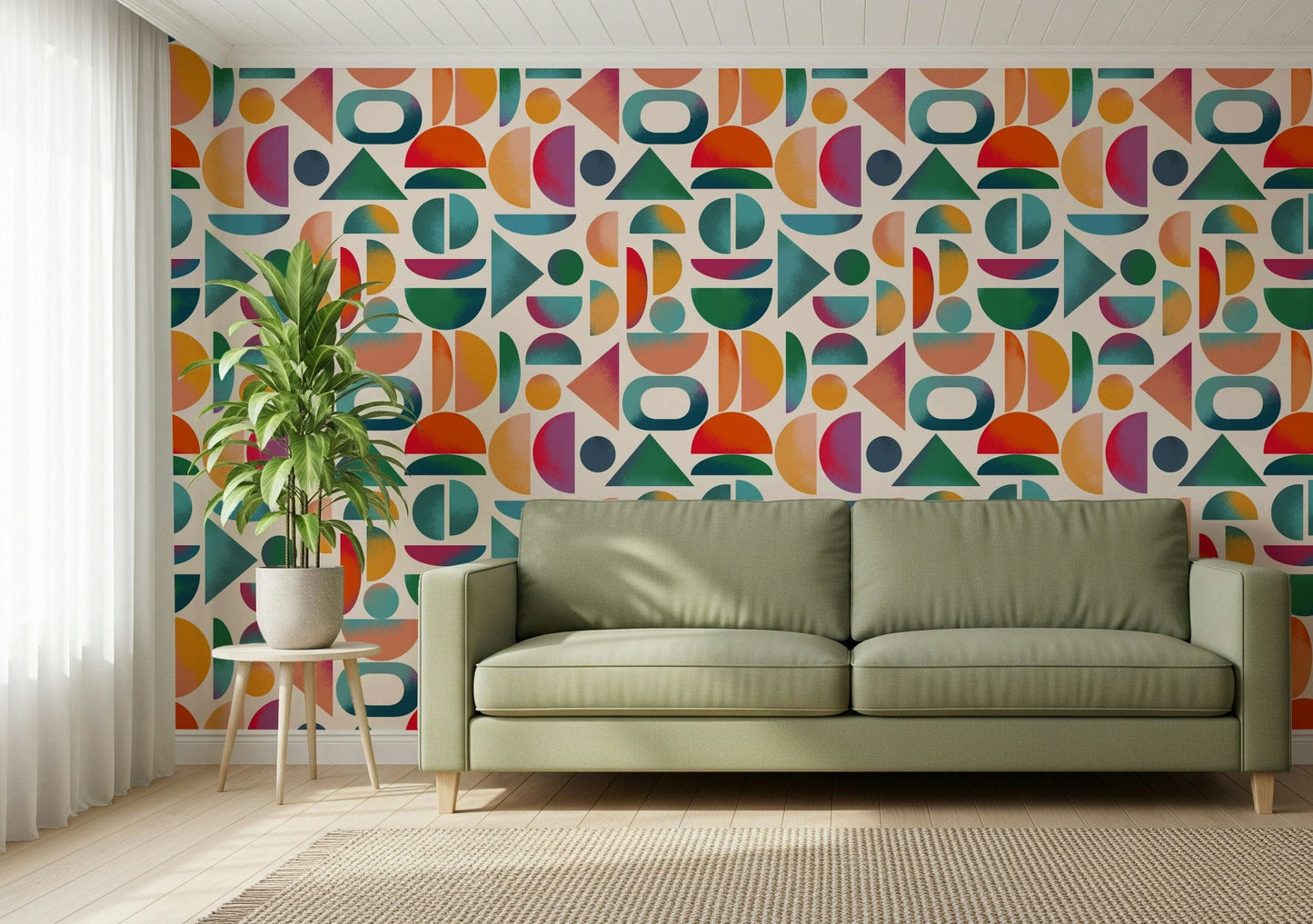 Mid-Century Pop Wallpaper⁠