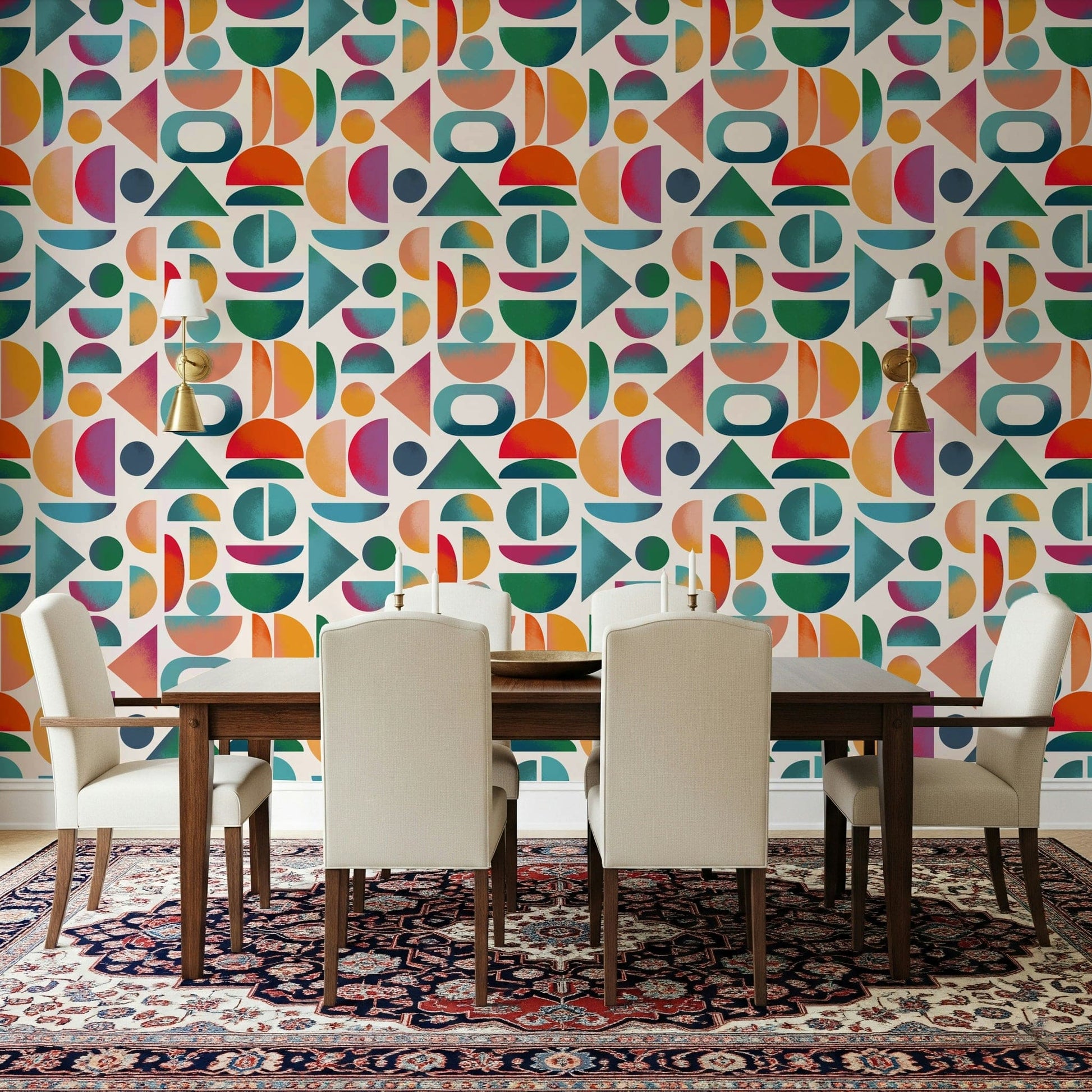 Mid - Century Pop Wallpaper⁠