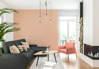 Fine Speckled Lines Wallpaper, Mid Mod Atomic Flair, Pale Color.