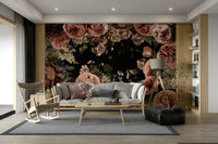 The flowers have a realistic, detailed look with a sense of light on their petals.

