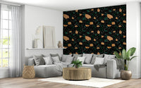 Decorative Italian Terrazzo mural sophisticated color blend.