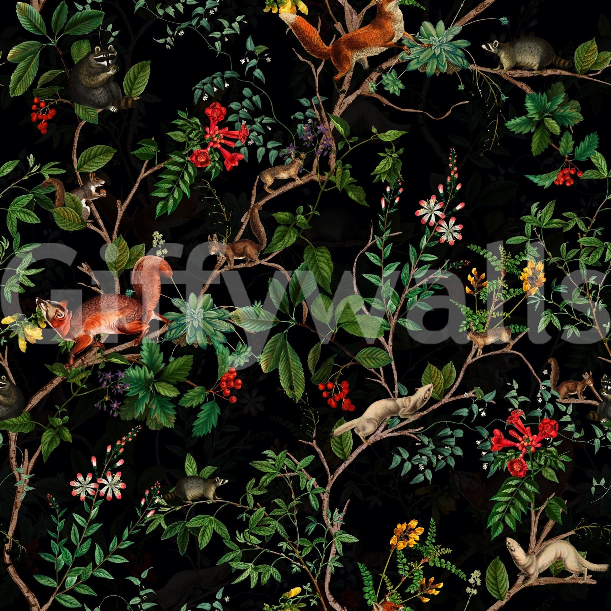 wallpaper for a study or bedroom

