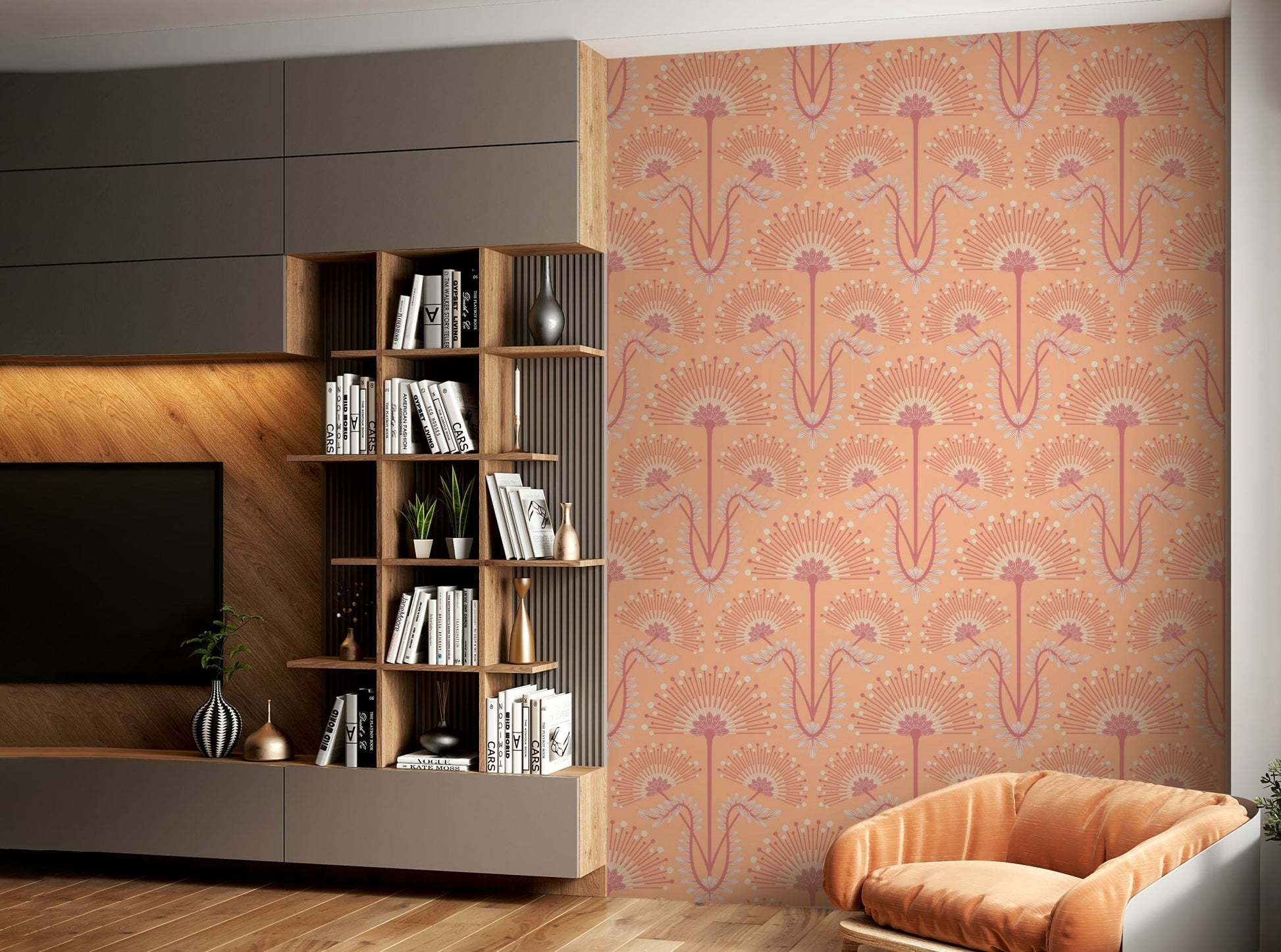 It gives a feeling of opulent and refined sophistication.
