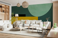 Minimalist Curves Wall Mural - 2858615