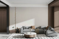 A calming desert theme wallpaper mural that defines a space.

