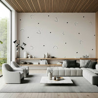 A classic abstract design wallpaper for walls.
