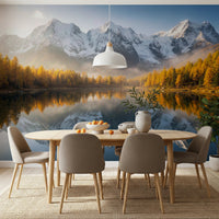 Mirror Mountain Vista Wall Mural